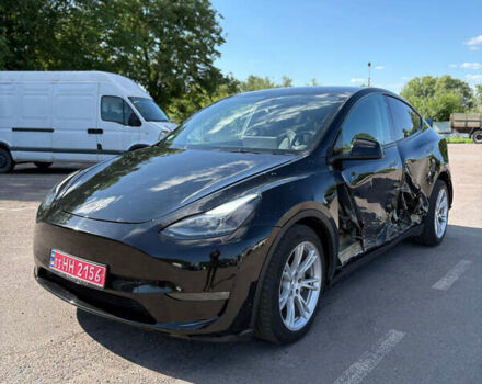 Черный Тесла Model Y, объемом двигателя 0 л и пробегом 51 тыс. км за 22500 $, фото 2 на Automoto.ua