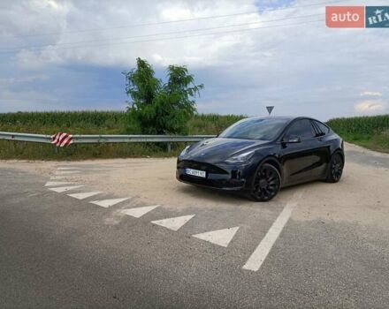 Черный Тесла Model Y, объемом двигателя 0 л и пробегом 49 тыс. км за 25900 $, фото 7 на Automoto.ua