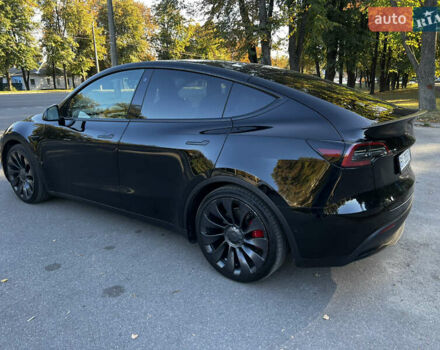 Черный Тесла Model Y, объемом двигателя 0 л и пробегом 83 тыс. км за 30000 $, фото 4 на Automoto.ua