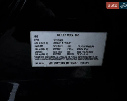 Черный Тесла Model Y, объемом двигателя 0 л и пробегом 85 тыс. км за 28000 $, фото 60 на Automoto.ua