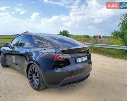 Черный Тесла Model Y, объемом двигателя 0 л и пробегом 49 тыс. км за 25900 $, фото 9 на Automoto.ua