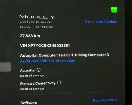 Черный Тесла Model Y, объемом двигателя 0 л и пробегом 28 тыс. км за 35990 $, фото 16 на Automoto.ua