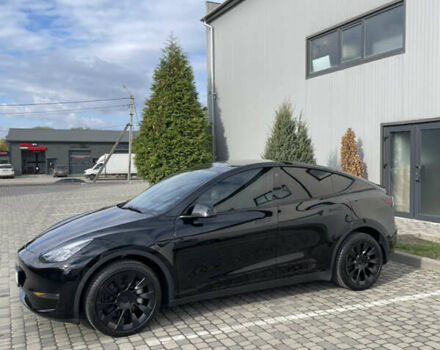 Черный Тесла Model Y, объемом двигателя 0 л и пробегом 31 тыс. км за 25990 $, фото 16 на Automoto.ua