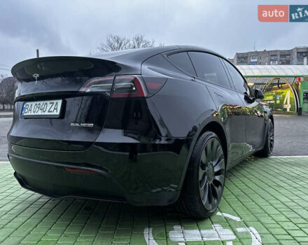 Черный Тесла Model Y, объемом двигателя 0 л и пробегом 85 тыс. км за 28000 $, фото 7 на Automoto.ua