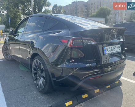 Черный Тесла Model Y, объемом двигателя 0 л и пробегом 45 тыс. км за 24800 $, фото 3 на Automoto.ua