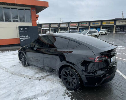 Черный Тесла Model Y, объемом двигателя 0 л и пробегом 56 тыс. км за 26999 $, фото 6 на Automoto.ua