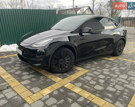 Черный Тесла Model Y, объемом двигателя 0 л и пробегом 67 тыс. км за 27500 $, фото 2 на Automoto.ua
