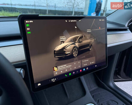 Черный Тесла Model Y, объемом двигателя 0 л и пробегом 53 тыс. км за 34999 $, фото 18 на Automoto.ua