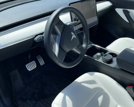 Черный Тесла Model Y, объемом двигателя 0 л и пробегом 22 тыс. км за 35000 $, фото 14 на Automoto.ua