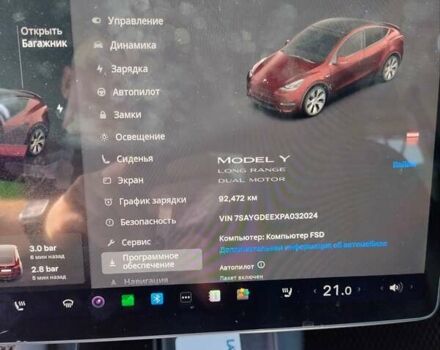 Черный Тесла Model Y, объемом двигателя 0 л и пробегом 92 тыс. км за 25000 $, фото 8 на Automoto.ua