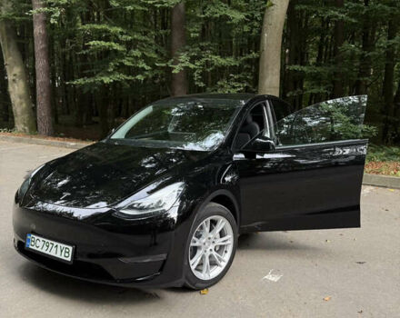 Черный Тесла Model Y, объемом двигателя 0 л и пробегом 21 тыс. км за 29500 $, фото 1 на Automoto.ua
