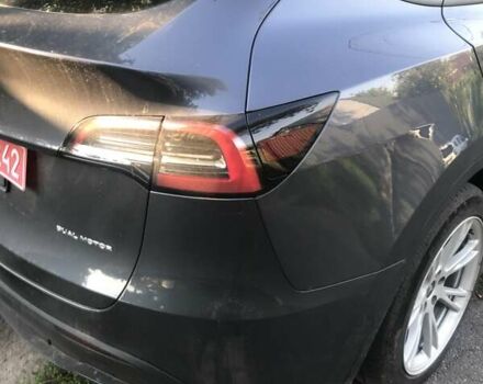 Черный Тесла Model Y, объемом двигателя 0 л и пробегом 59 тыс. км за 25500 $, фото 2 на Automoto.ua