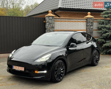 Чорний Тесла Model Y, об'ємом двигуна 0 л та пробігом 56 тис. км за 28700 $, фото 7 на Automoto.ua