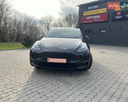 Черный Тесла Model Y, объемом двигателя 0 л и пробегом 25 тыс. км за 31500 $, фото 21 на Automoto.ua