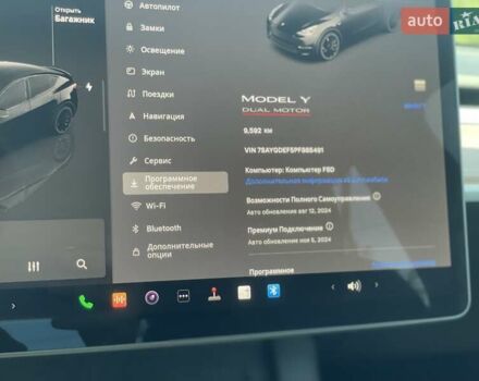 Черный Тесла Model Y, объемом двигателя 0 л и пробегом 9 тыс. км за 38000 $, фото 19 на Automoto.ua