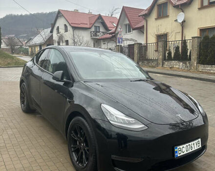 Черный Тесла Model Y, объемом двигателя 0 л и пробегом 6 тыс. км за 29000 $, фото 7 на Automoto.ua