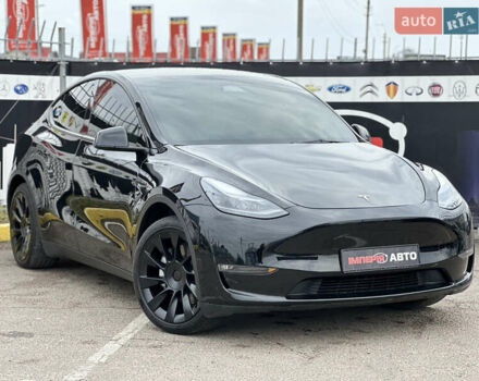Черный Тесла Model Y, объемом двигателя 0 л и пробегом 32 тыс. км за 29900 $, фото 7 на Automoto.ua