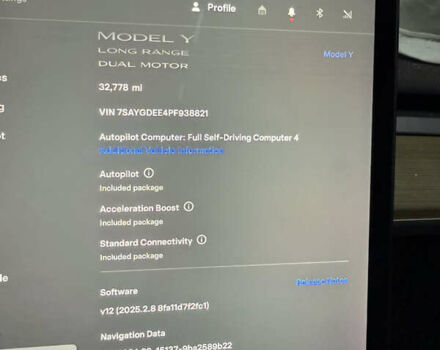 Чорний Тесла Model Y, об'ємом двигуна 0 л та пробігом 46 тис. км за 18500 $, фото 23 на Automoto.ua