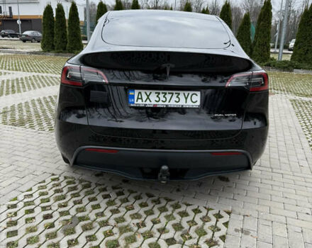 Черный Тесла Model Y, объемом двигателя 0 л и пробегом 80 тыс. км за 28000 $, фото 1 на Automoto.ua