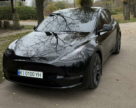 Чорний Тесла Model Y, об'ємом двигуна 0 л та пробігом 48 тис. км за 27500 $, фото 1 на Automoto.ua