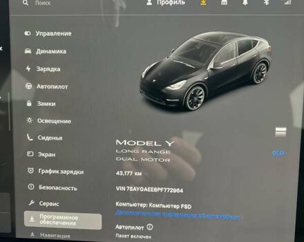 Чорний Тесла Model Y, об'ємом двигуна 0 л та пробігом 43 тис. км за 29700 $, фото 12 на Automoto.ua