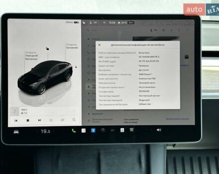 Чорний Тесла Model Y, об'ємом двигуна 0 л та пробігом 105 тис. км за 31999 $, фото 18 на Automoto.ua