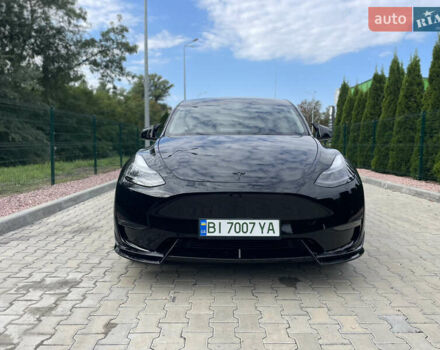 Черный Тесла Model Y, объемом двигателя 0 л и пробегом 39 тыс. км за 31000 $, фото 3 на Automoto.ua