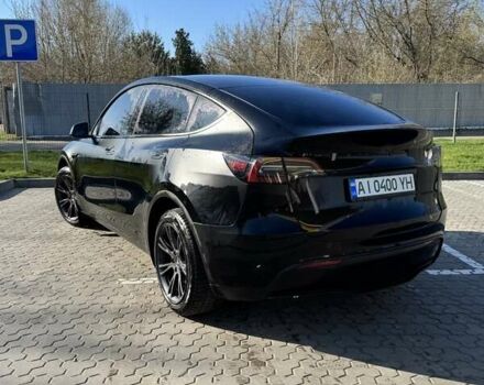 Черный Тесла Model Y, объемом двигателя 0 л и пробегом 34 тыс. км за 46999 $, фото 3 на Automoto.ua