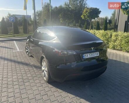 Черный Тесла Model Y, объемом двигателя 0 л и пробегом 46 тыс. км за 33000 $, фото 6 на Automoto.ua