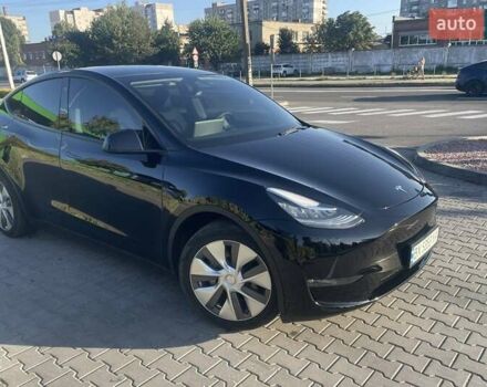 Черный Тесла Model Y, объемом двигателя 0 л и пробегом 46 тыс. км за 33000 $, фото 2 на Automoto.ua
