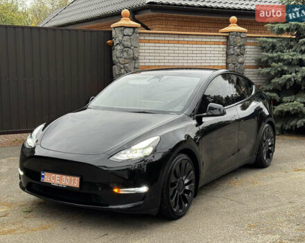 Чорний Тесла Model Y, об'ємом двигуна 0 л та пробігом 56 тис. км за 28700 $, фото 5 на Automoto.ua