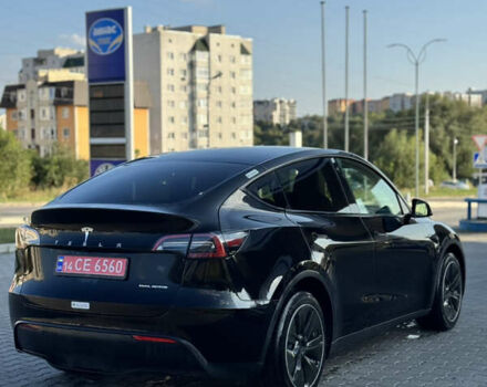 Черный Тесла Model Y, объемом двигателя 0 л и пробегом 35 тыс. км за 26000 $, фото 4 на Automoto.ua
