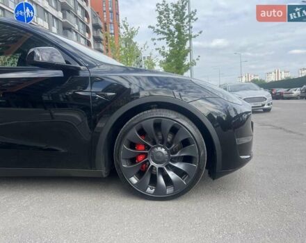 Черный Тесла Model Y, объемом двигателя 0 л и пробегом 44 тыс. км за 37200 $, фото 22 на Automoto.ua
