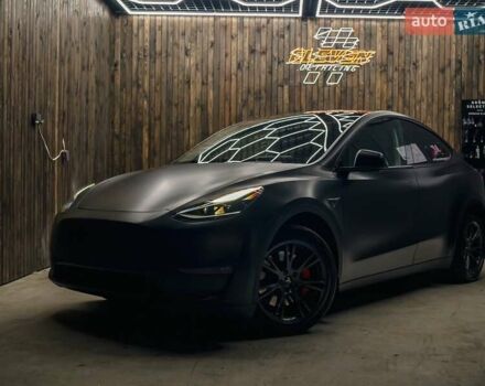 Черный Тесла Model Y, объемом двигателя 0 л и пробегом 34 тыс. км за 46999 $, фото 10 на Automoto.ua