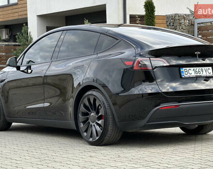 Чорний Тесла Model Y, об'ємом двигуна 0 л та пробігом 38 тис. км за 30799 $, фото 37 на Automoto.ua