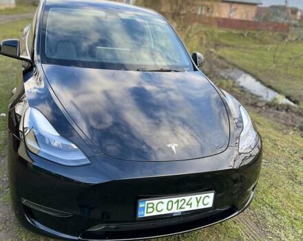 Черный Тесла Model Y, объемом двигателя 0 л и пробегом 36 тыс. км за 24500 $, фото 2 на Automoto.ua