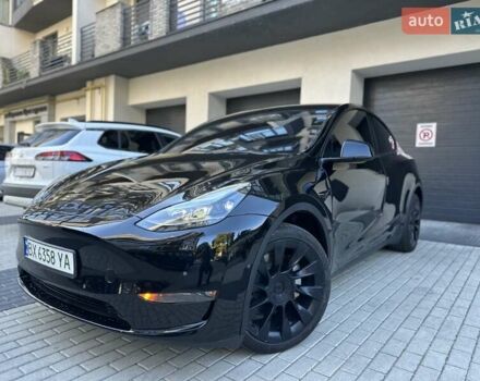 Черный Тесла Model Y, объемом двигателя 0 л и пробегом 65 тыс. км за 25555 $, фото 1 на Automoto.ua