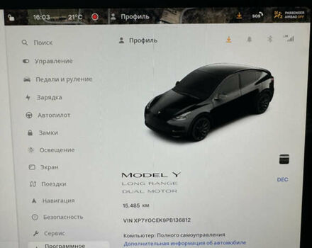 Черный Тесла Model Y, объемом двигателя 0 л и пробегом 15 тыс. км за 42500 $, фото 35 на Automoto.ua