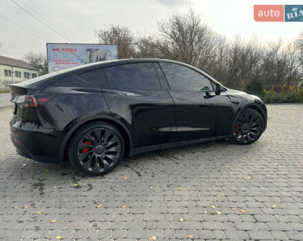 Черный Тесла Model Y, объемом двигателя 0 л и пробегом 25 тыс. км за 31500 $, фото 12 на Automoto.ua