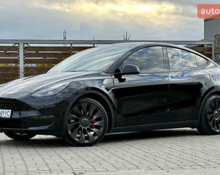 Чорний Тесла Model Y, об'ємом двигуна 0 л та пробігом 38 тис. км за 30799 $, фото 22 на Automoto.ua