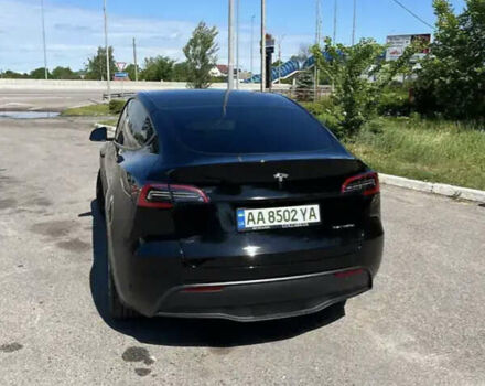 Черный Тесла Model Y, объемом двигателя 0 л и пробегом 42 тыс. км за 25300 $, фото 5 на Automoto.ua