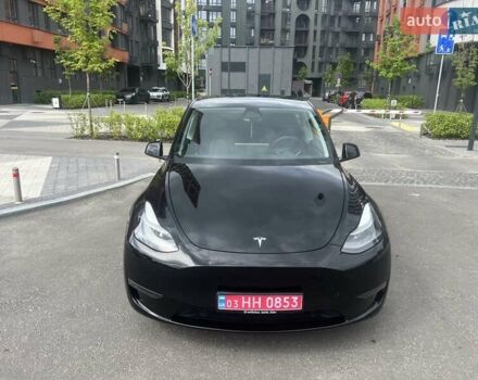 Черный Тесла Model Y, объемом двигателя 0 л и пробегом 44 тыс. км за 37200 $, фото 3 на Automoto.ua