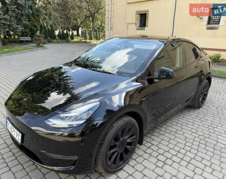 Черный Тесла Model Y, объемом двигателя 0 л и пробегом 58 тыс. км за 27500 $, фото 21 на Automoto.ua
