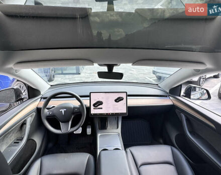 Черный Тесла Model Y, объемом двигателя 0 л и пробегом 12 тыс. км за 32500 $, фото 15 на Automoto.ua
