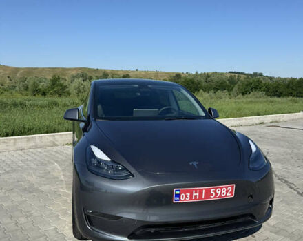 Черный Тесла Model Y, объемом двигателя 0 л и пробегом 35 тыс. км за 30650 $, фото 1 на Automoto.ua