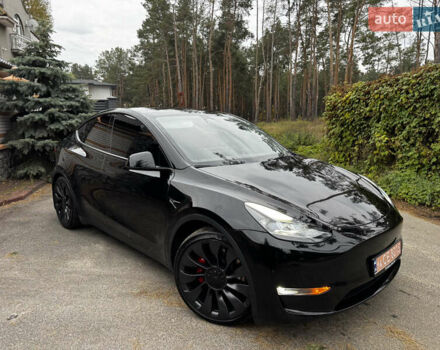 Чорний Тесла Model Y, об'ємом двигуна 0 л та пробігом 56 тис. км за 28700 $, фото 2 на Automoto.ua