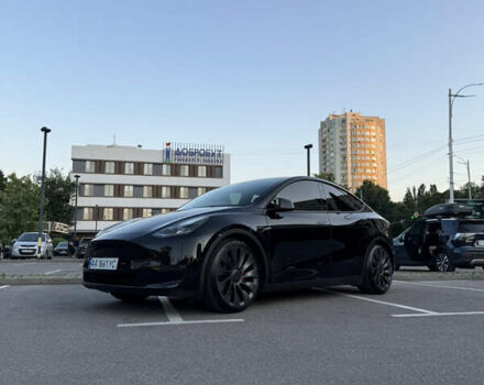 Черный Тесла Model Y, объемом двигателя 0 л и пробегом 34 тыс. км за 35000 $, фото 5 на Automoto.ua