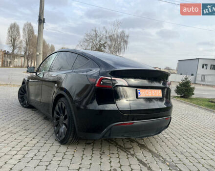 Черный Тесла Model Y, объемом двигателя 0 л и пробегом 25 тыс. км за 31500 $, фото 38 на Automoto.ua