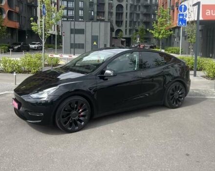 Черный Тесла Model Y, объемом двигателя 0 л и пробегом 44 тыс. км за 37200 $, фото 7 на Automoto.ua