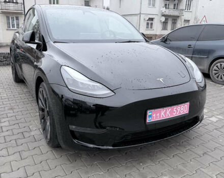 Черный Тесла Model Y, объемом двигателя 0 л и пробегом 84 тыс. км за 25900 $, фото 14 на Automoto.ua